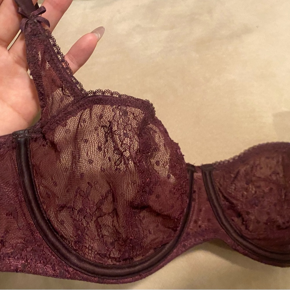 32 DD Unlined Demi dream angels bra